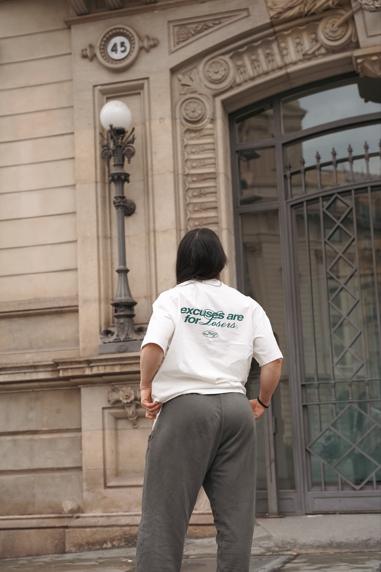 Oversize T-Shirt "Excuses"