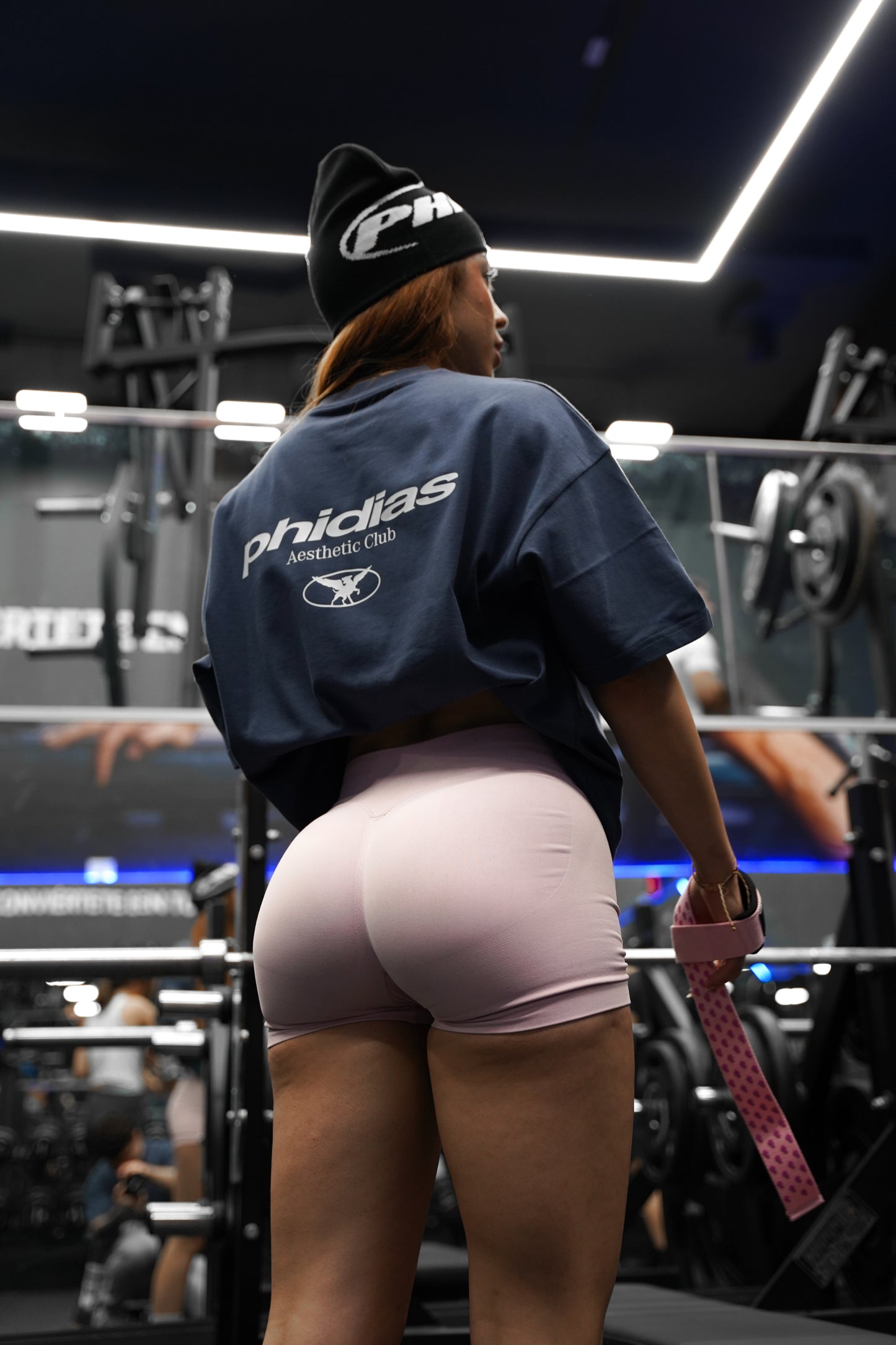 Oversized "Phi Club" T-Shirt