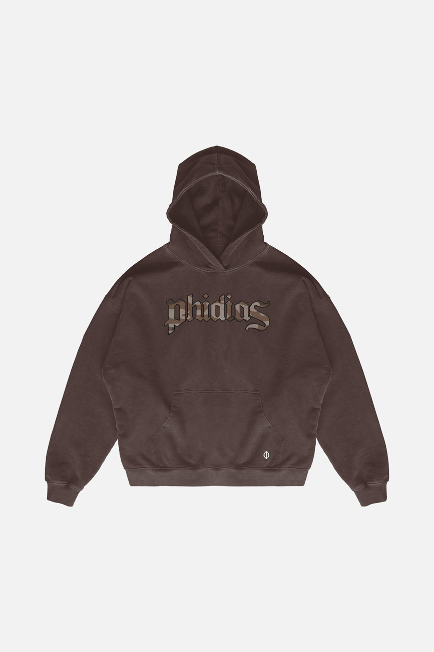 Sudadera Oversize Harmony Chocolate