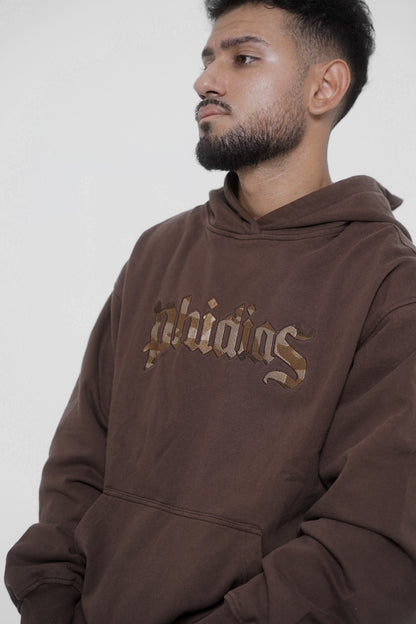 Sudadera Oversize Harmony Chocolate