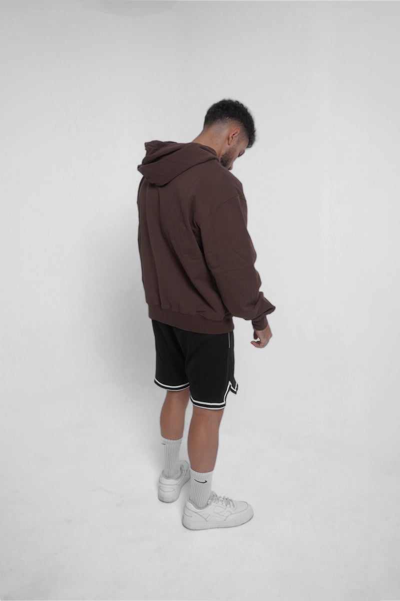 Sudadera Oversize Harmony Chocolate